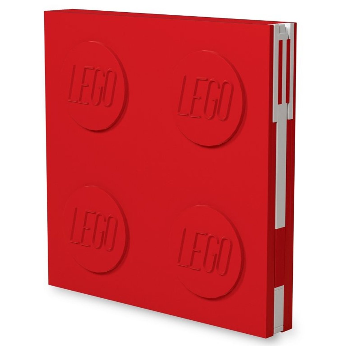 LEGO® Zápisník s gelovým perem červený