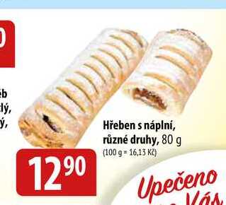 Hřeben s náplní, různé druhy, 80 g