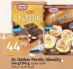 Dr. Oetker Perník, Věnečky 540 g/290 g. sypká smes