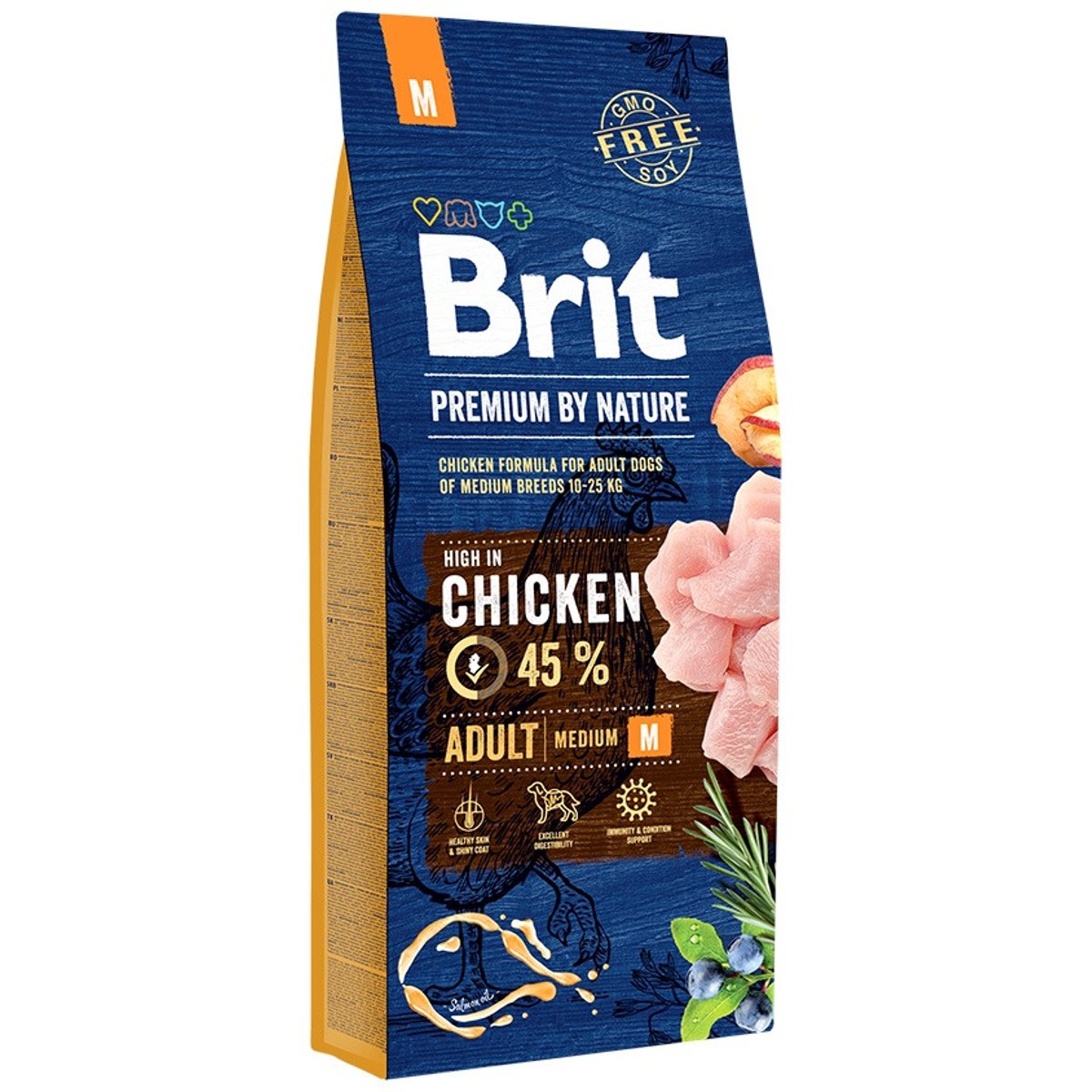 Brit Premium by Nature Adult M Chicken