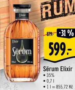Sērum Elixir, 0,7 l