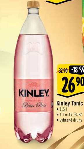   Kinley Tonic 1,5 l