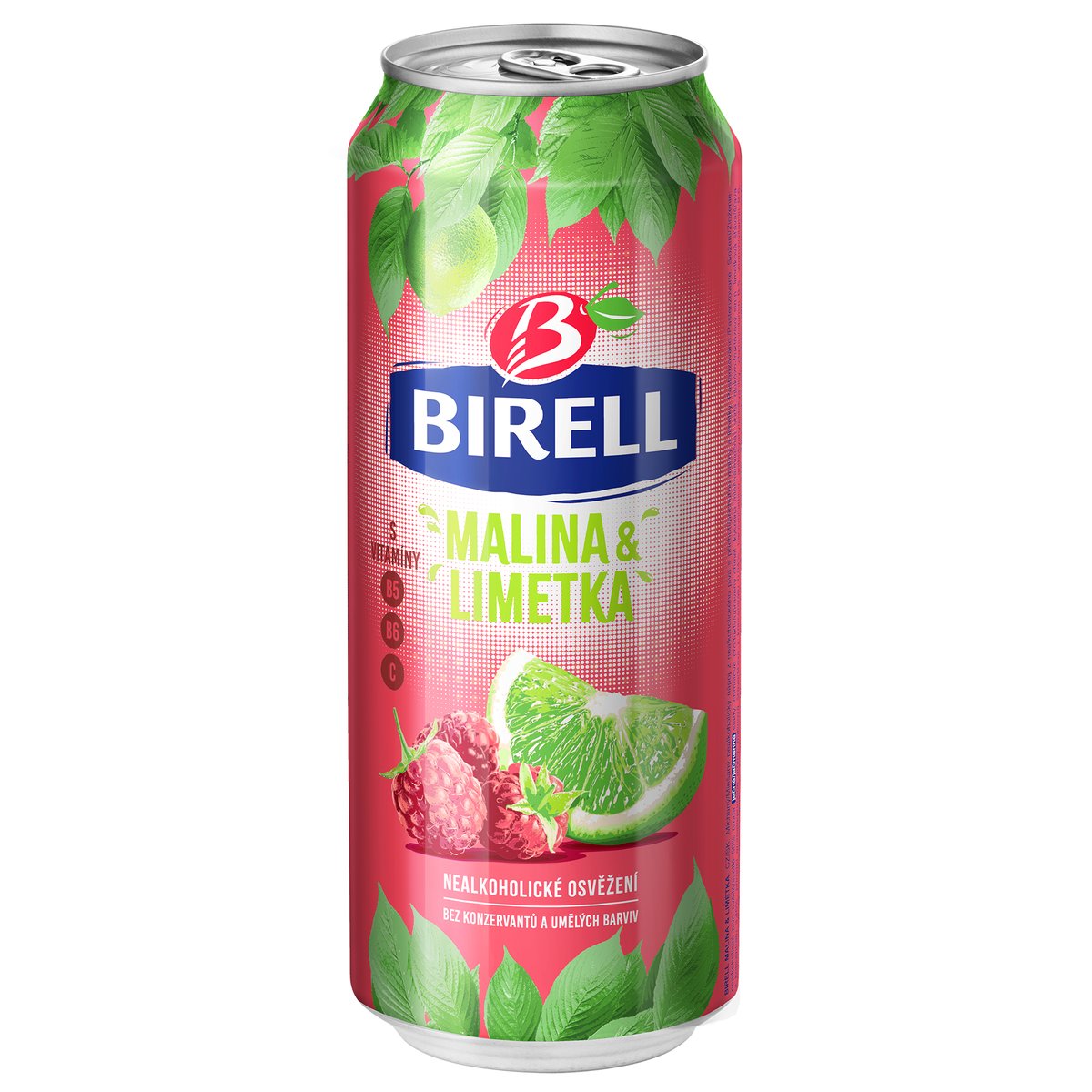Birell Limetka & malina plech