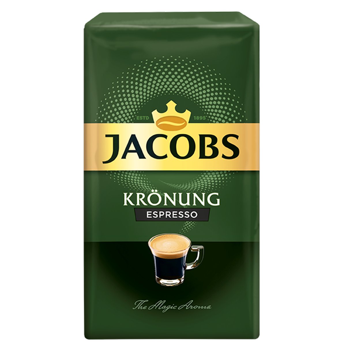 Jacobs Krönung Espresso pražená mletá káva