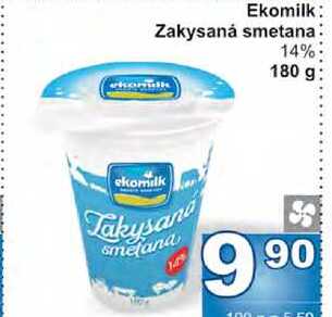 Ekomilk Zakysaná smetana 14% 180 g