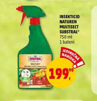 INSEKTICID NATUREN MULTISECT SUBSTRAL, 750 ml 