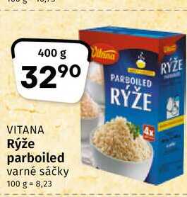 Vitana Rýže parboiled varné sáčky 400g
