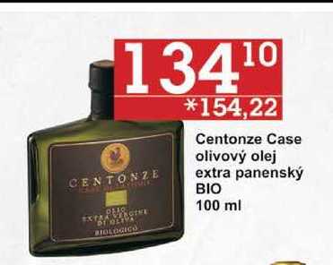 Centonze Case olivový olej extra panenský BIO, 100 ml