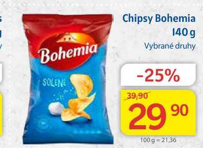 Bohemia chips 140 g 