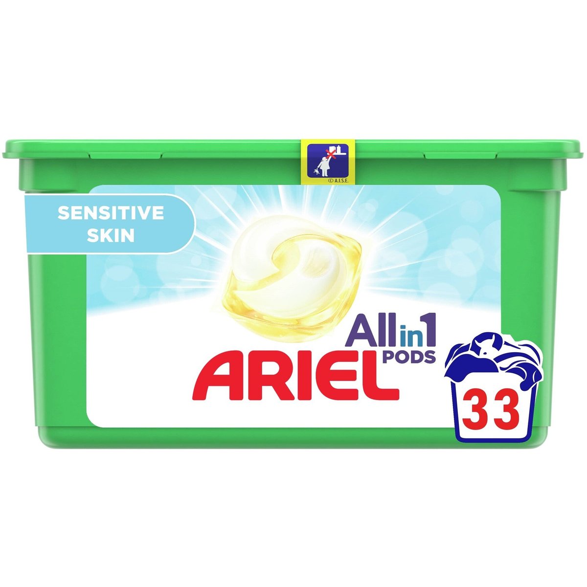 Ariel Sensitive kapsle na praní