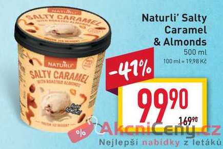 Naturli' Salty Caramel & Almonds 500 ml