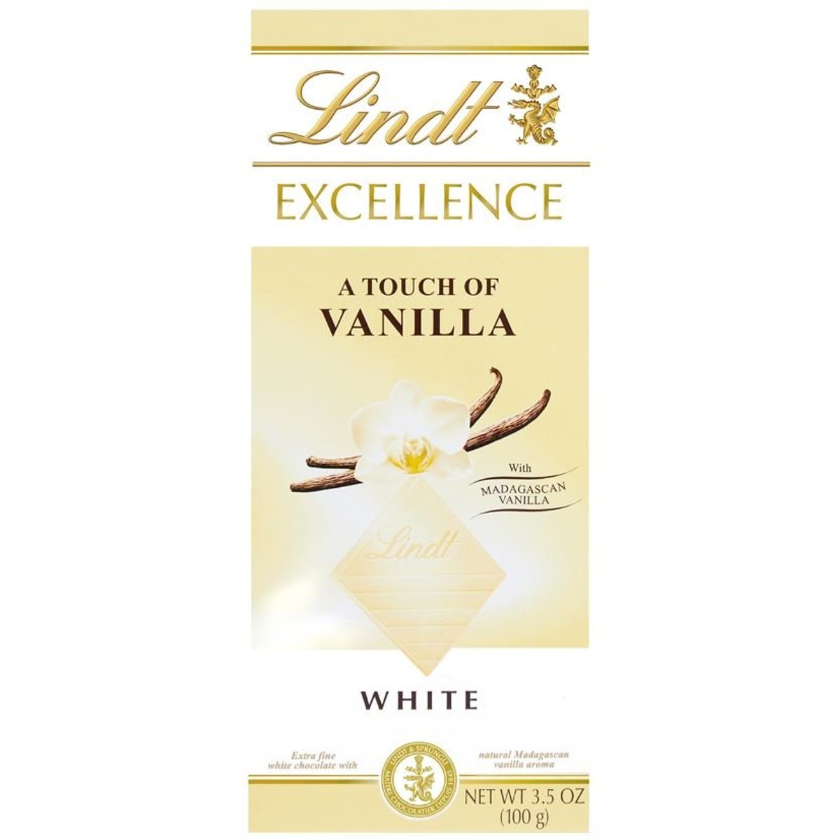 Lindt Excellence White Vanilla bílá čokoláda
