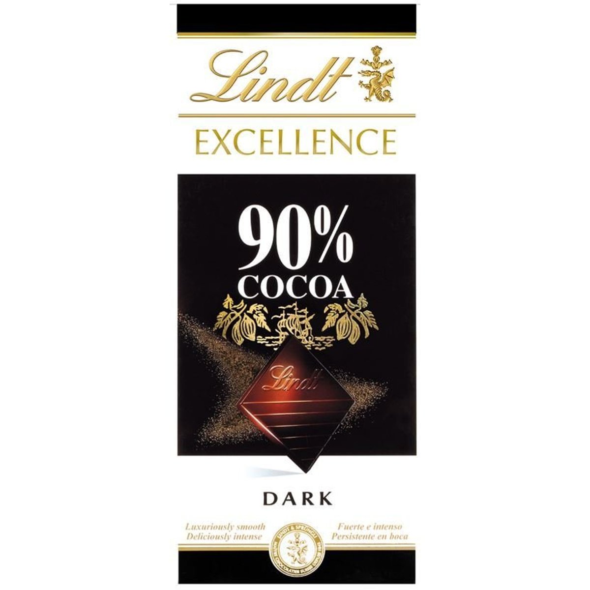 Lindt Excellence hořká čokoláda 90%