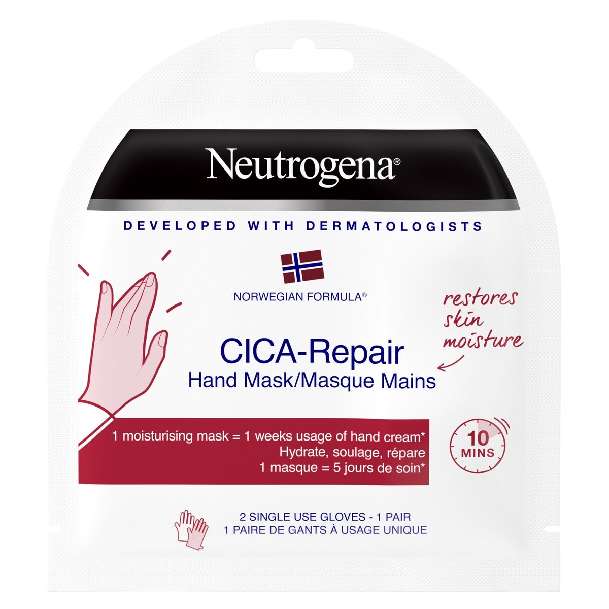Neutrogena CICA-Repair maska na ruce