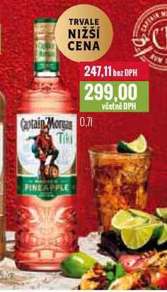 Captain Morgan Tiki Pineapple 0,7l