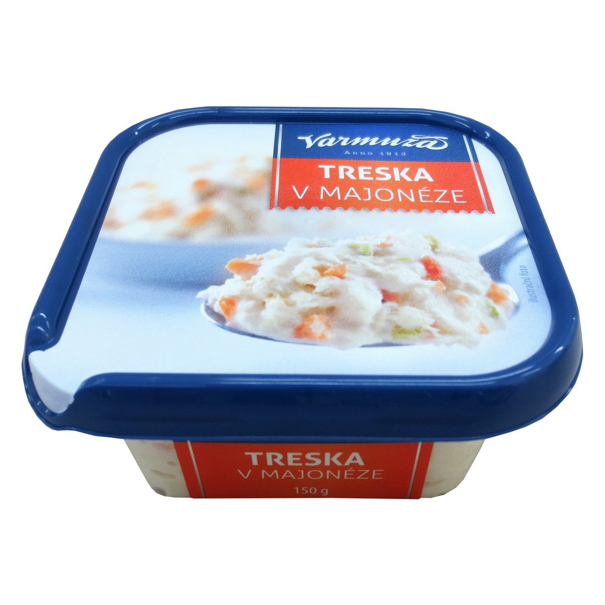 Varmuža Treska v majonéze