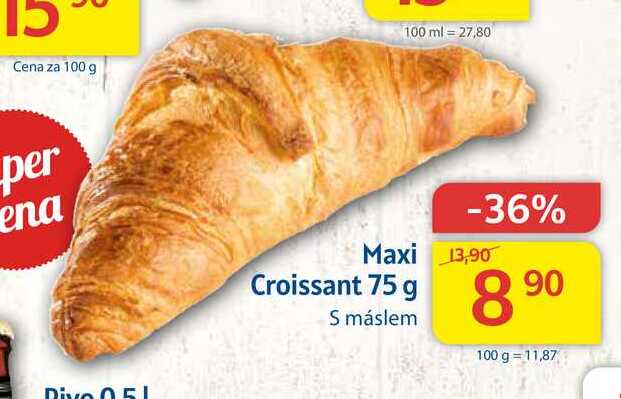 Maxi Croissant s máslem 75 g 
