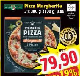 Pizza Margherita 3 x 300 g