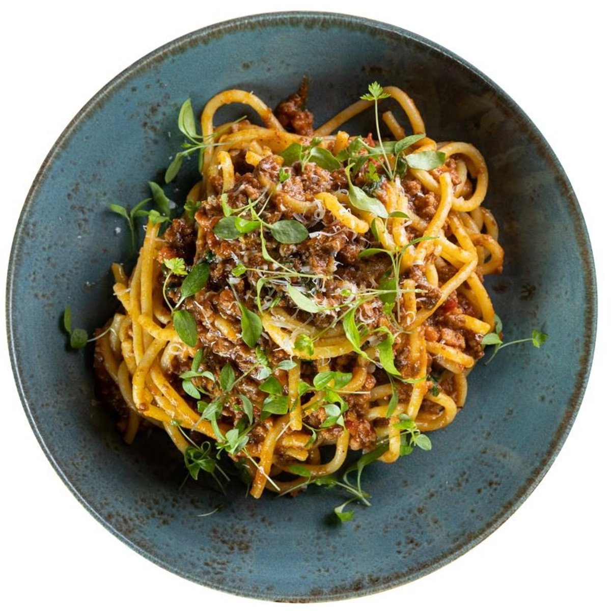 Spaghetti s boloňským ragú z Pasta Fresca