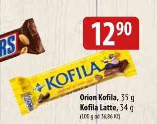 Orion Kofila, 35 g Kofila Latte, 34g
