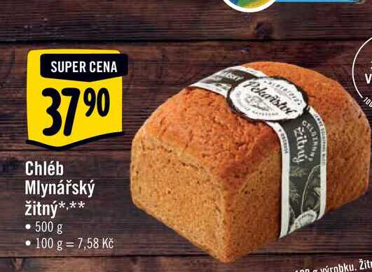  Chléb Mlynářský žitný 500 g