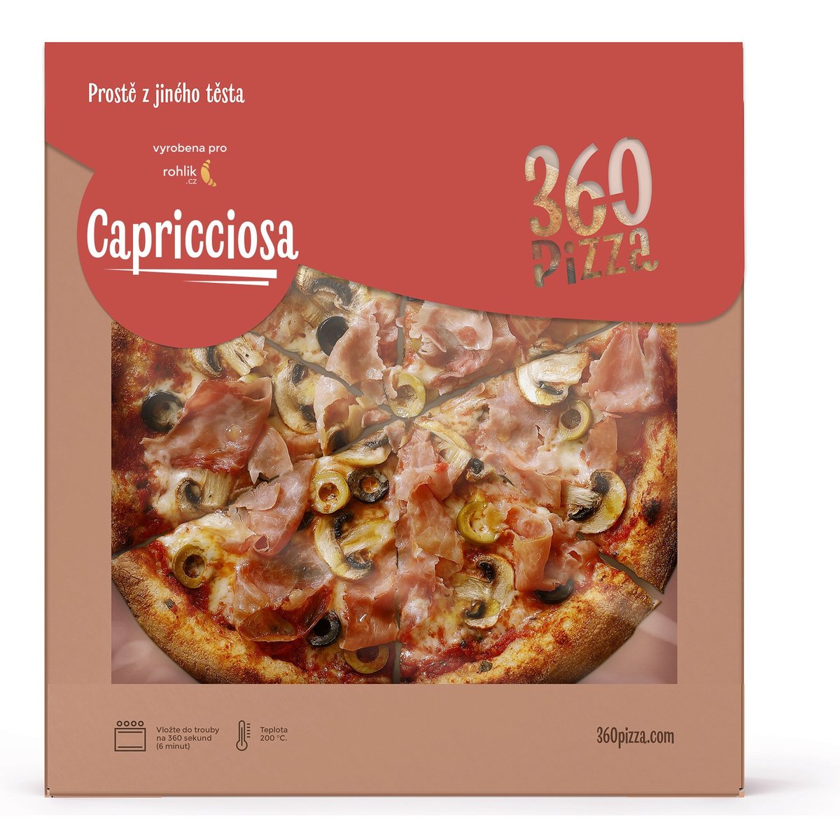 360 pizza Capricciosa