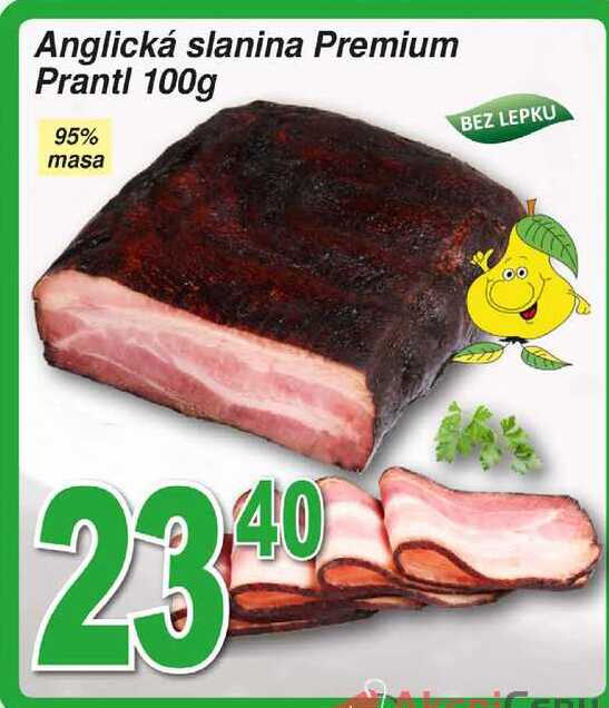 Prantl Anglická slanina Premium 100g 