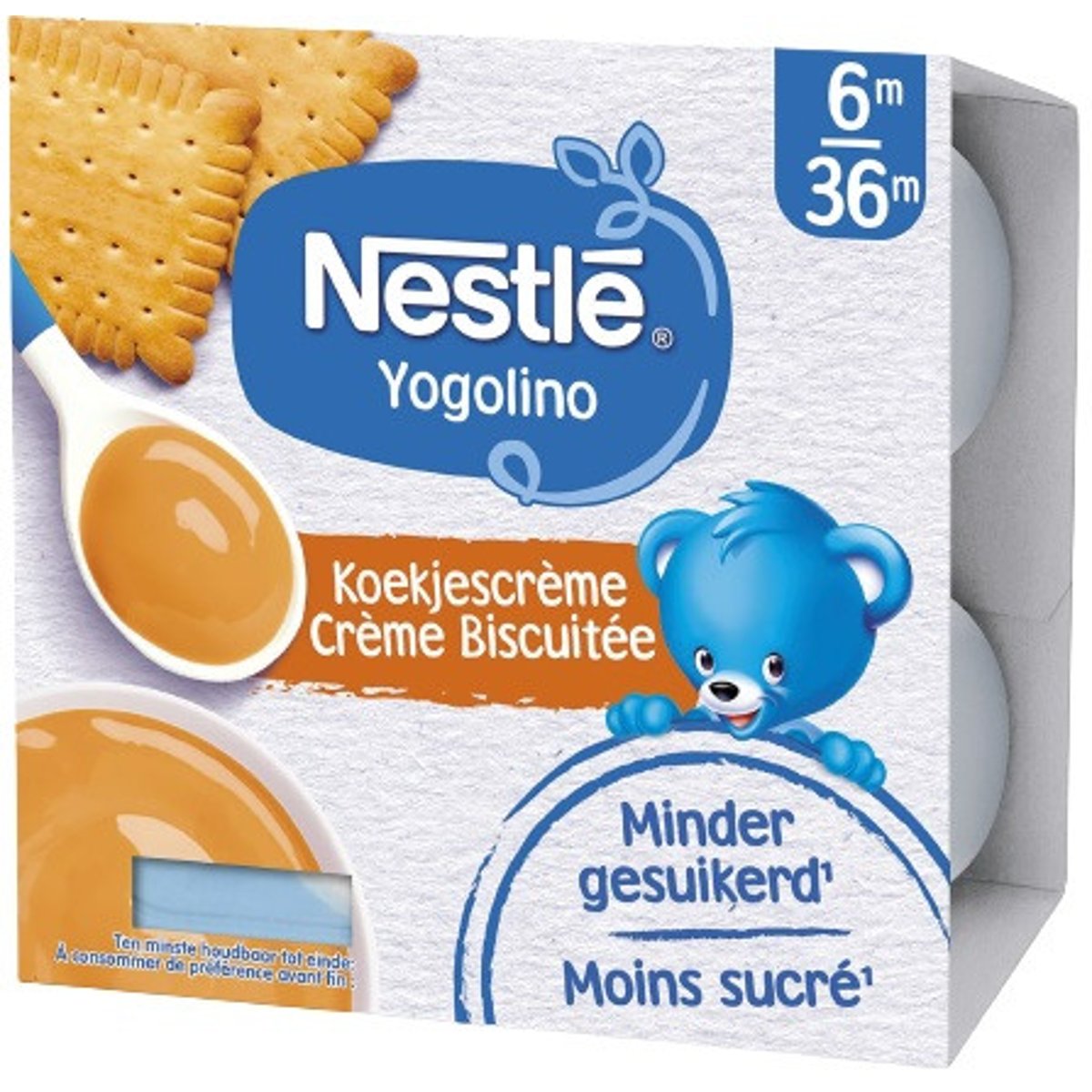 Nestlé Yogolino Mléčný dezert sušenka