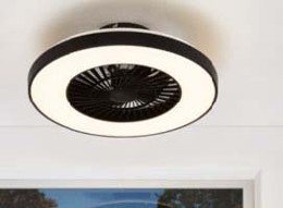 Stropní ventilátor s LED osvětlením
