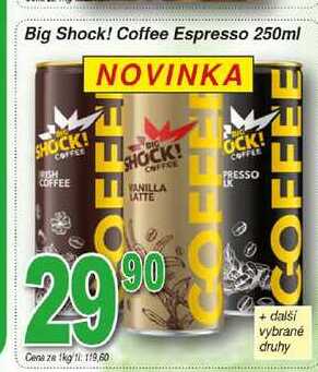 Big Shock! Coffee Espresso 250ml 