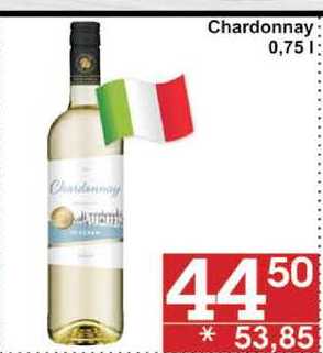 Chardonnay, 0,75 l