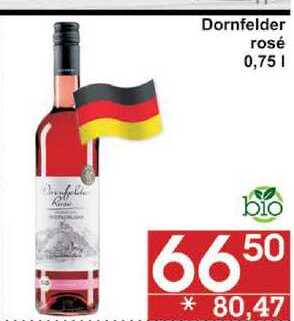 Dornfelder rosé, 0,75 l