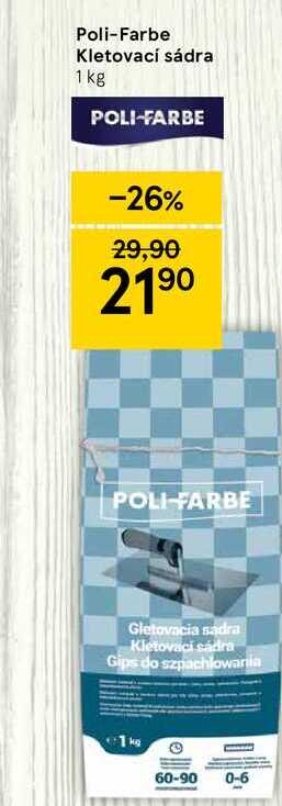 Poli-Farbe Kletovací sádra 1 kg