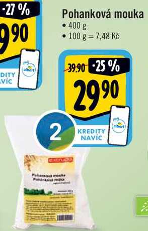 Pohanková mouka, 400 g