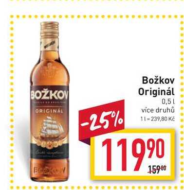 Božkov Originál 0,5L