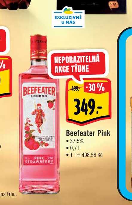 Beefeater Pink 0,74 l