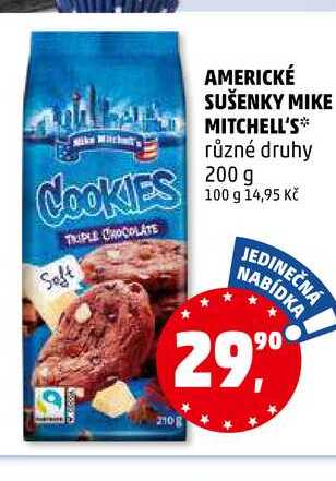 AMERICKÉ SUŠENKY MIKE MITCHELL'S, 200 g