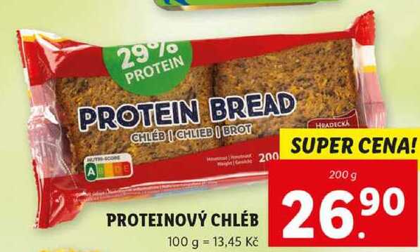 PROTEINOVÝ CHLÉB, 200 g