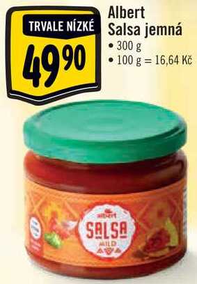 Albert Salsa jemná, 300 g