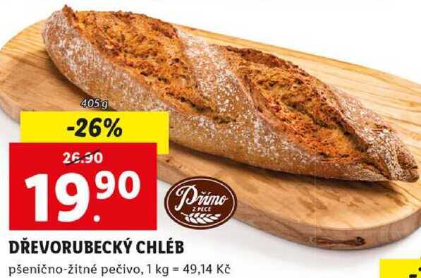 DŘEVORUBECKÝ CHLÉB, 405 g