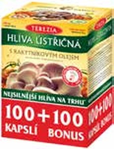 TEREZIA Hlíva ústřičná s rakytníkovým olejem 100+100 kapslí
