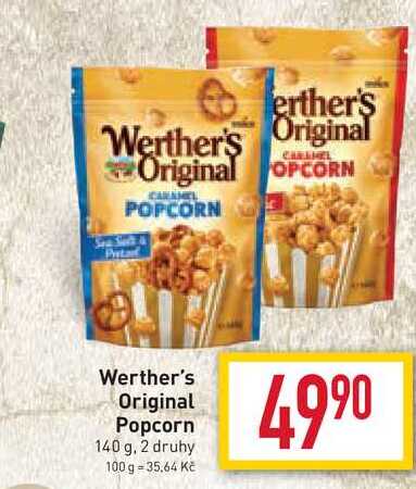 Werther's Original Popcorn 140 g