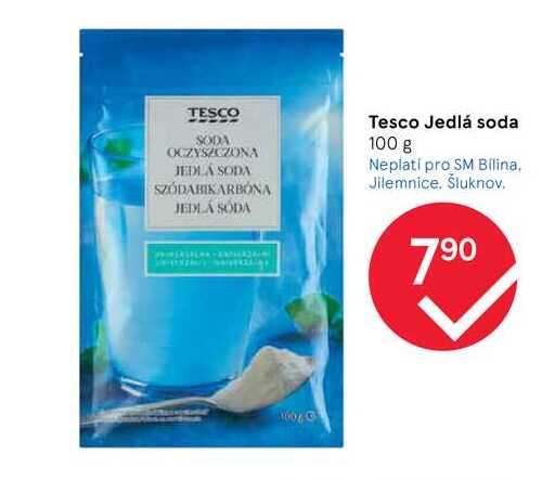 Tesco Jedlá soda 100 g