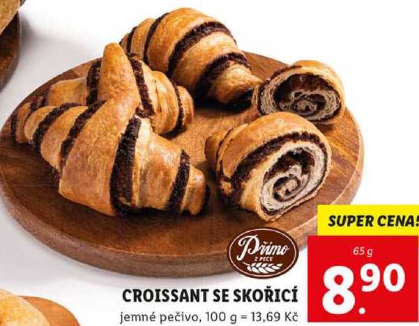 CROISSANT SE SKOŘICÍ, 65 g