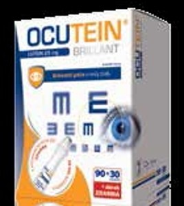 OCUTEIN® BRILLANT Lutein 25 mg 90 + 30 tobolek