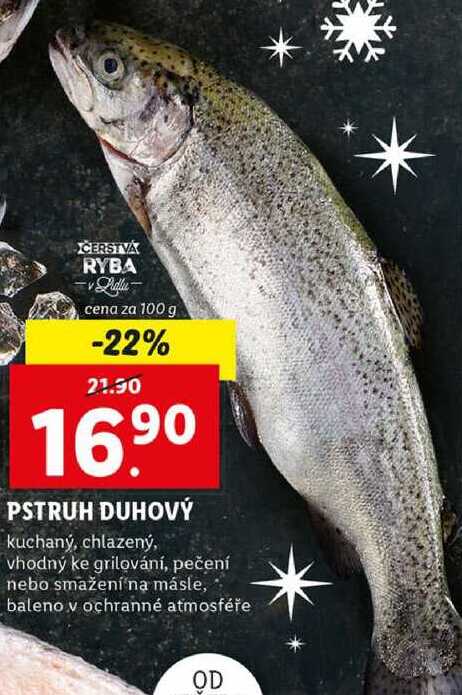 Pstruh Cena