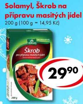 Solamyl, Škrob na přípravu masitých jídel, 200 g
