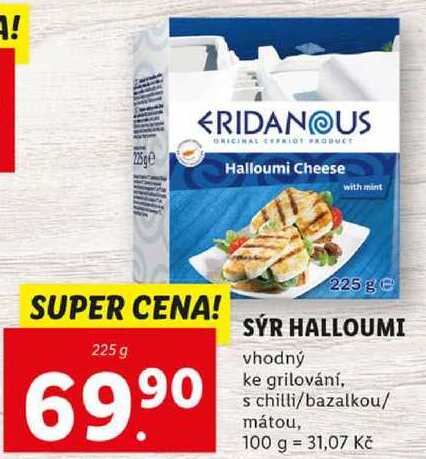 SÝR HALLOUMI, 225 g