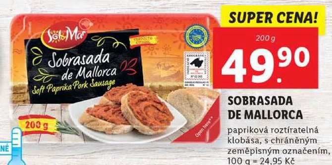SOBRASADA DE MALLORCA, 200 g