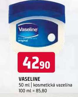 VASELINE 50 ml | kosmetická vazelína 100 ml